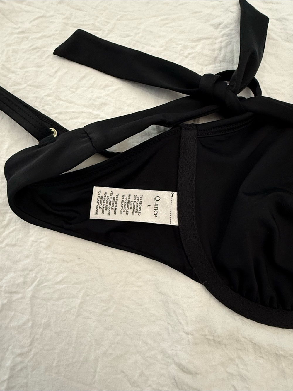 Quince Black Underwire Bikini Set - Picture 2 of 6